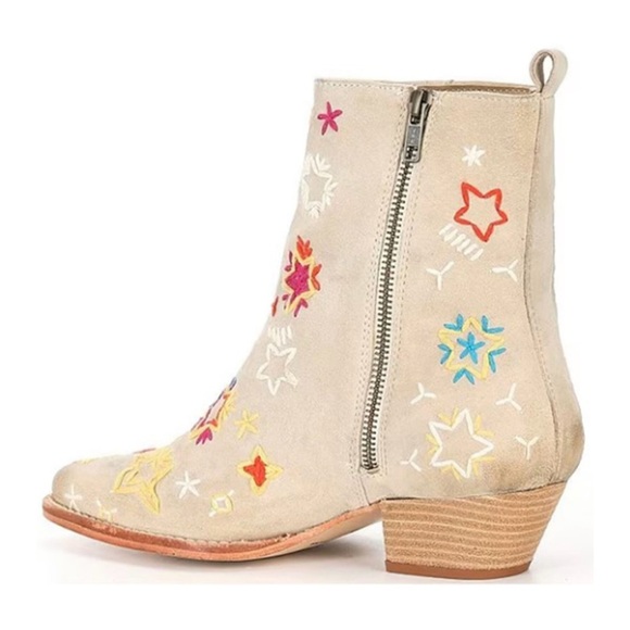 FREE PEOPLE NWOB WOMEN'S BOWERS EMBROIDERED WESTERN BOOTS - Picture 7 of 16
